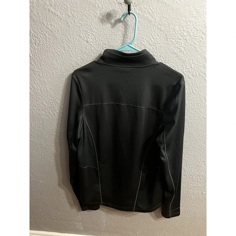 The North Face Mens Zip Up‎ Charcoal Gray jacket Size Small